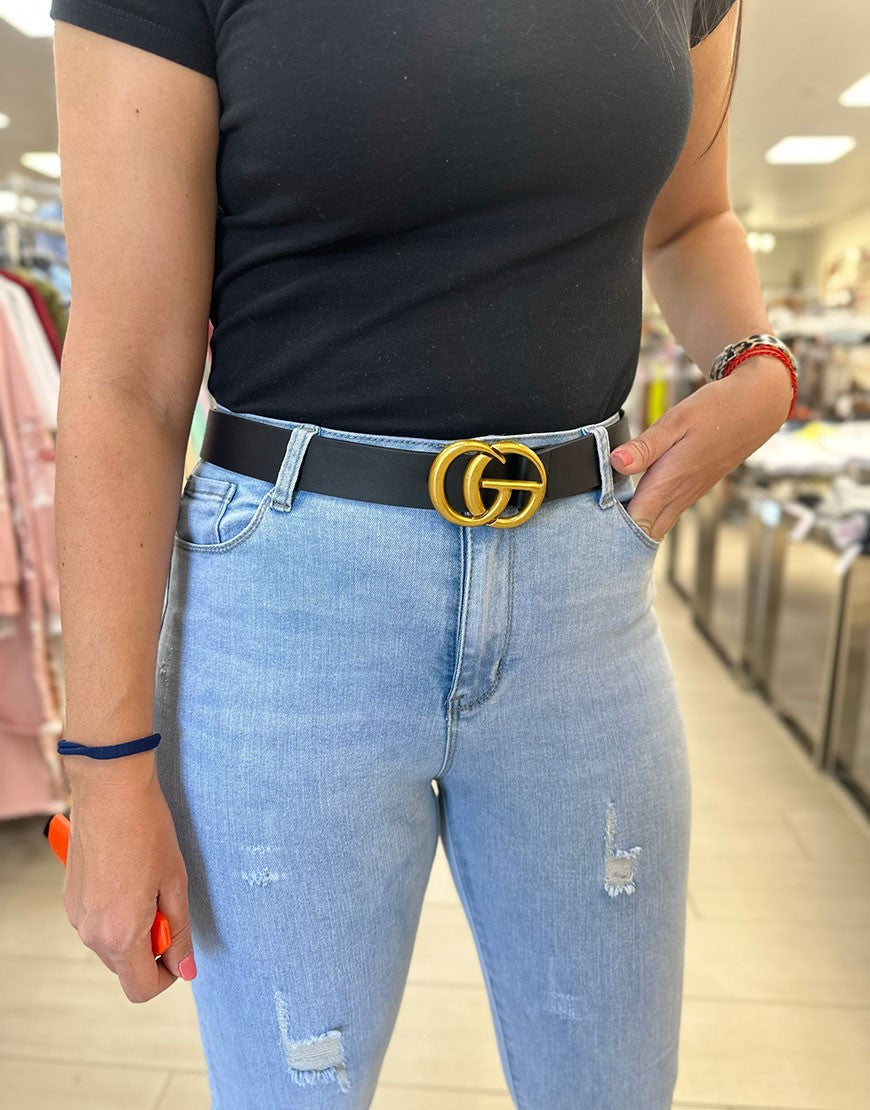 CINTURON CG ORO