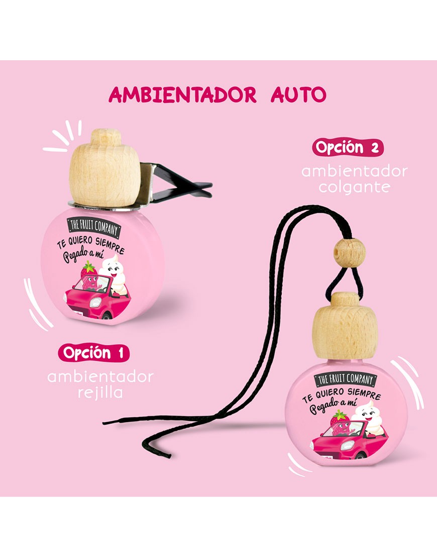 AMBIENTADOR COCHE FRESA NATA FRUIT