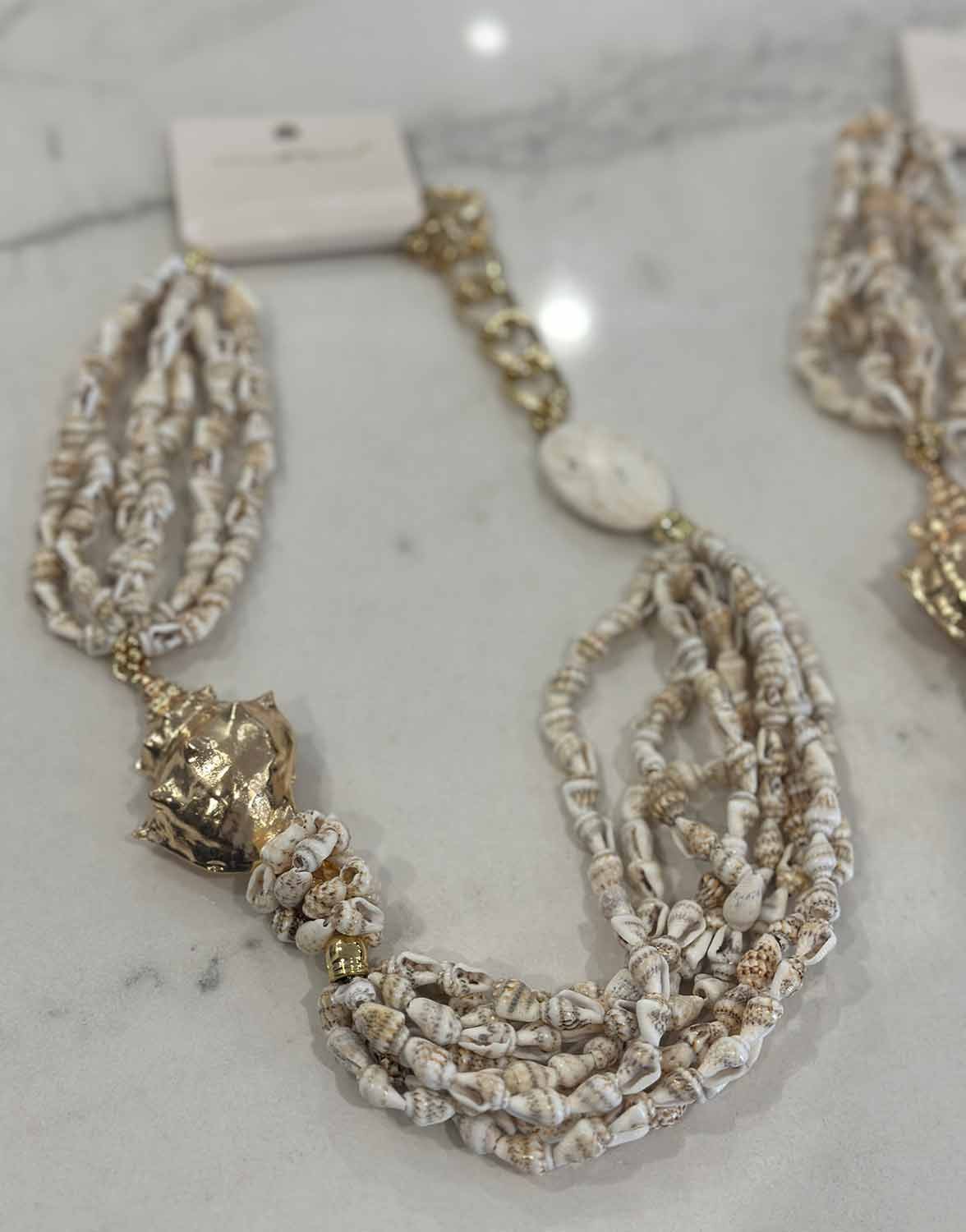 COLLAR CARCOLA Y PIEDRA