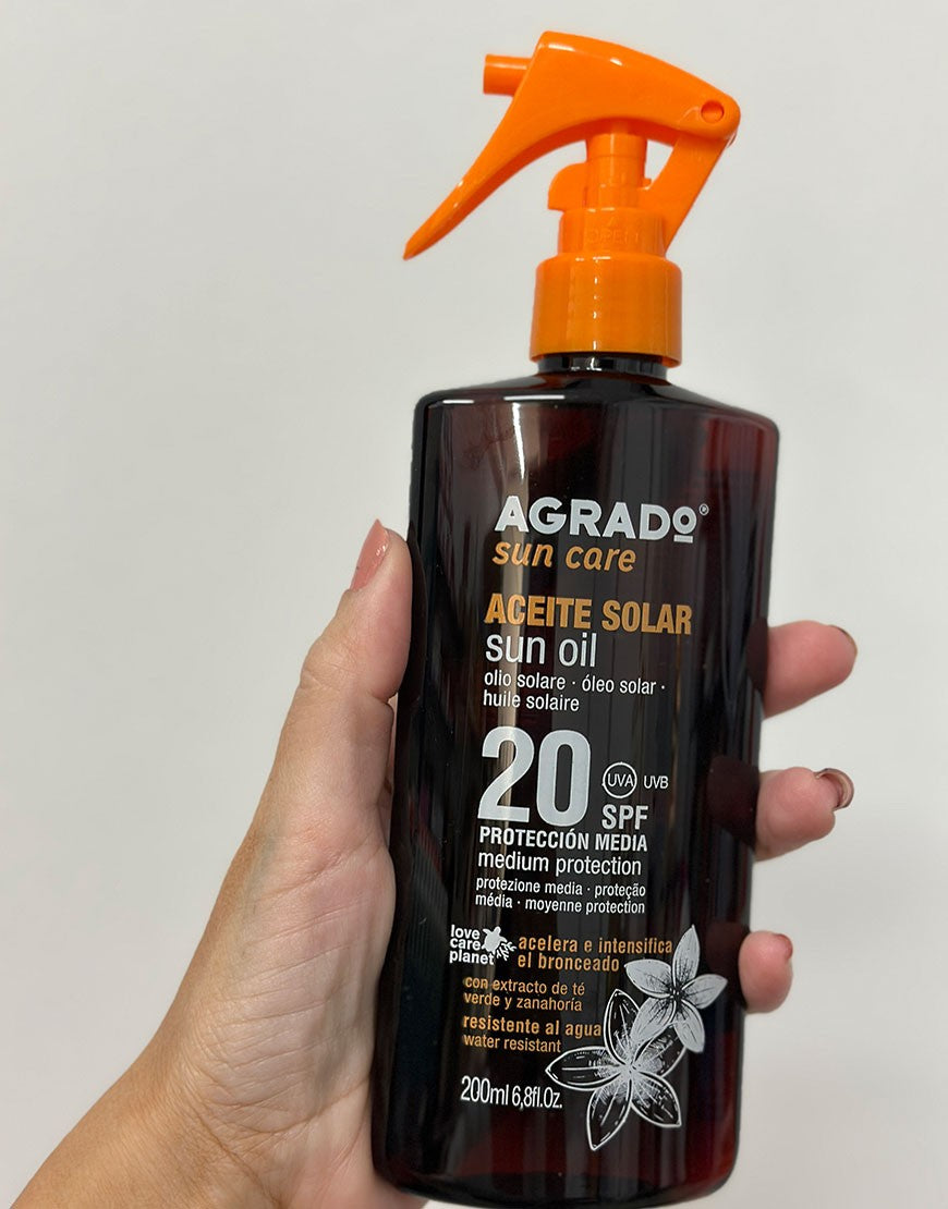 A. ACEITE SOLAR SPF 20