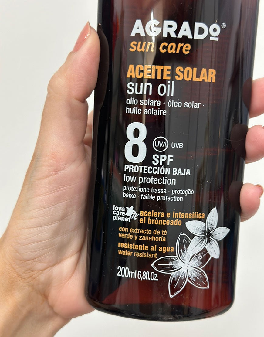 A. ACEITE SOLAR SPF 8