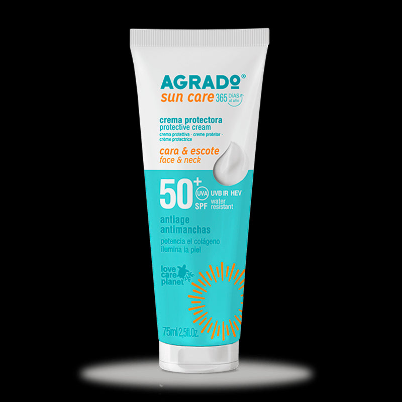 A. CREMA CARA Y ESCOTE SPF 50