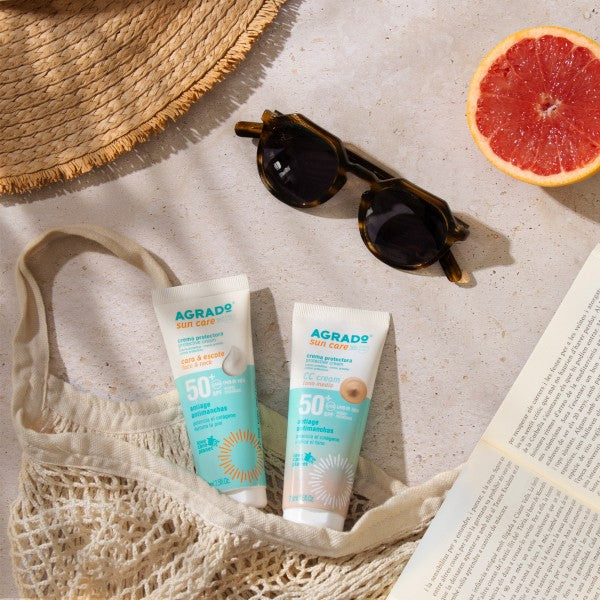 A. CREMA CARA Y ESCOTE SPF 50