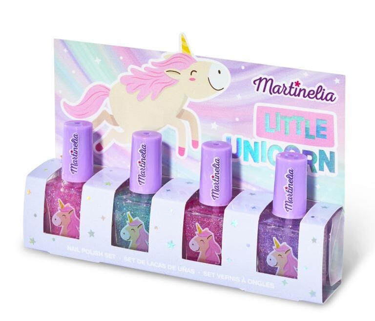 PACK 4 PINTAUÑAS UNICORNIO MARTINELIA