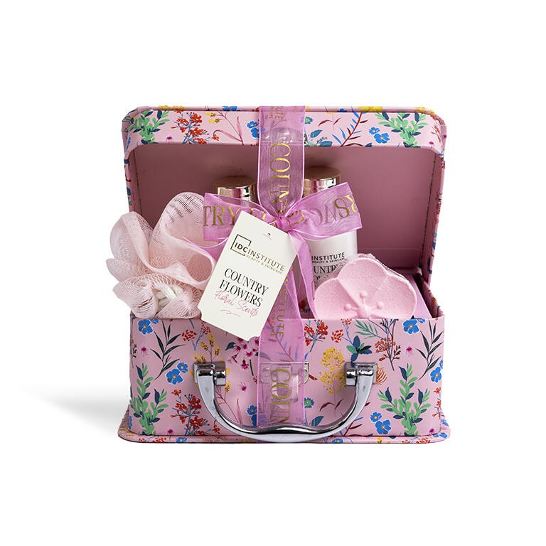 SET COFRE FLOWERS IDC 4 PIEZAS
