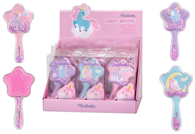 CEPILLO GLITTER UNICORNIO MARTINELIA
