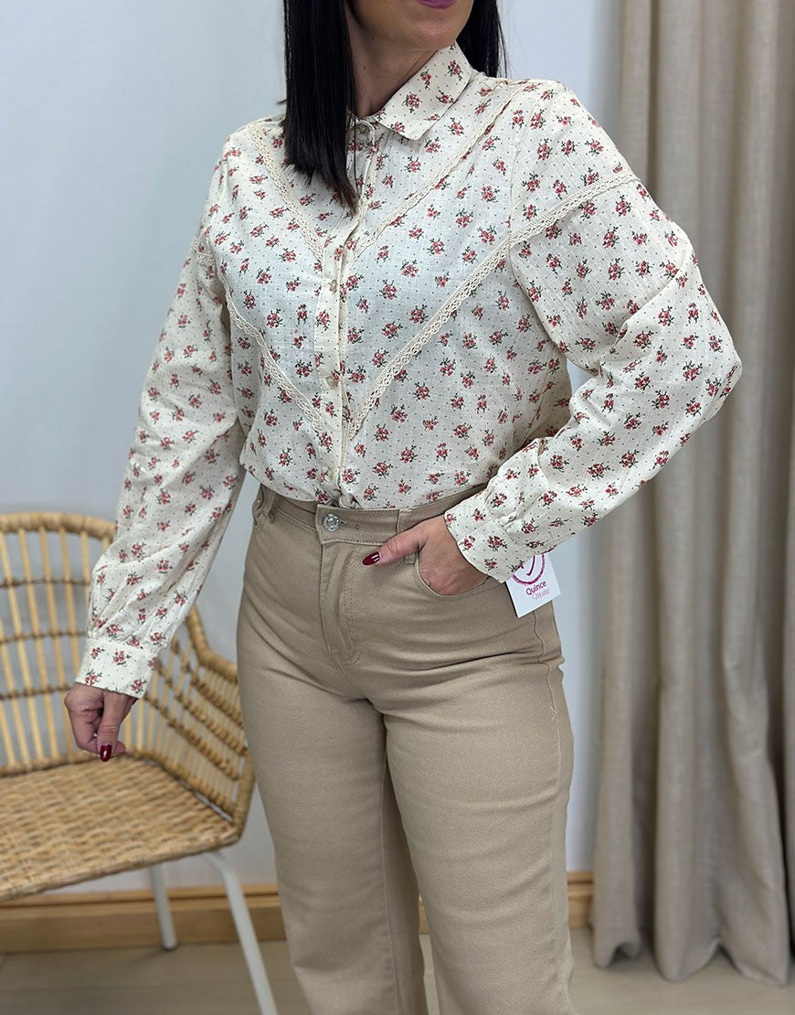 CAMISA FLORECILLAS