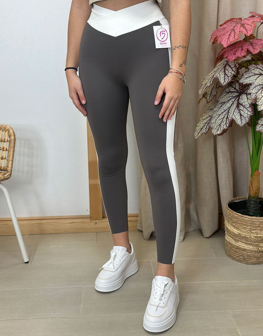 LEGGINS CRUZADAS BICOLOR