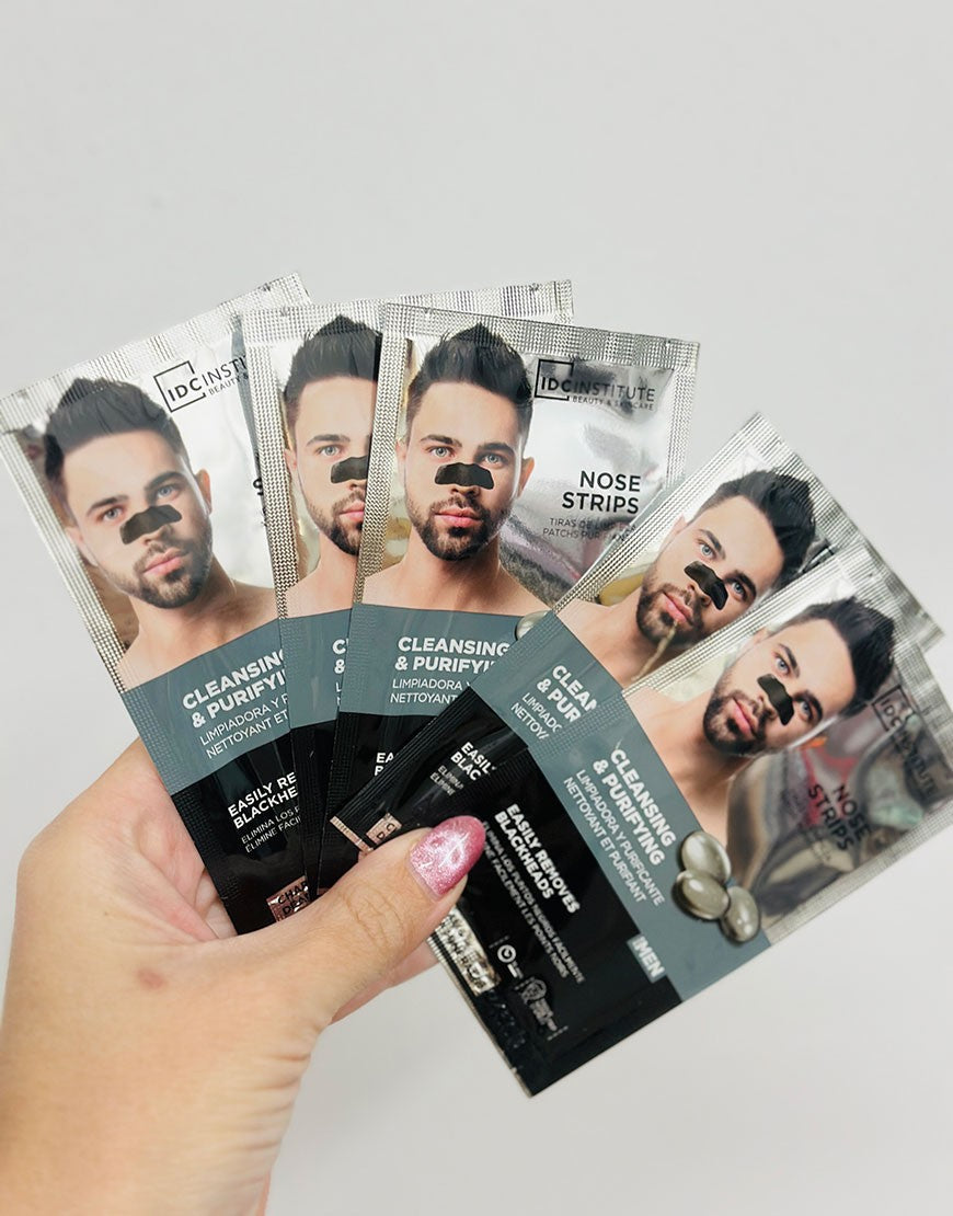 5 TIRAS NARIZ PUNTOS NEGROS IDC