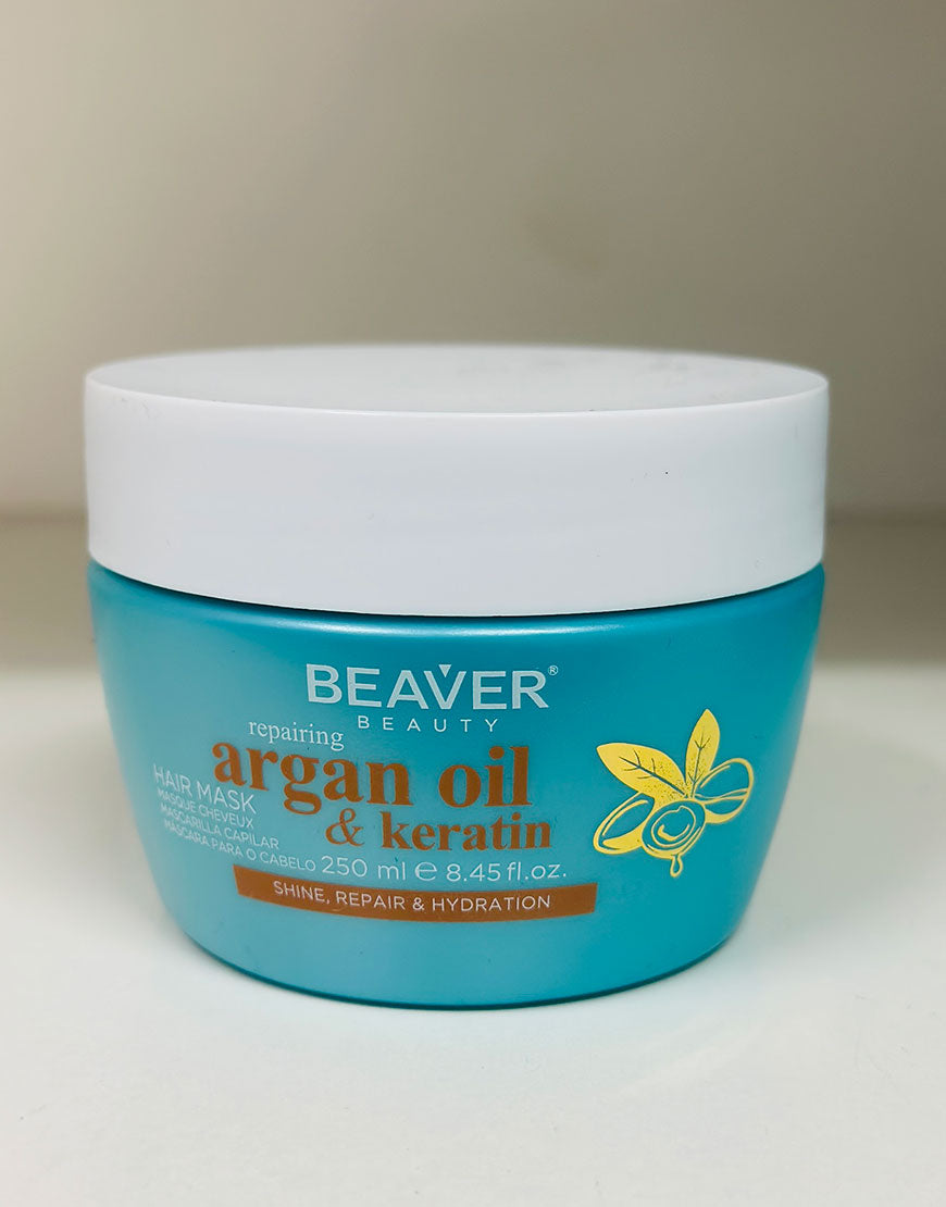 MASCARILLA BEAVER ARGAN Y KERATINA