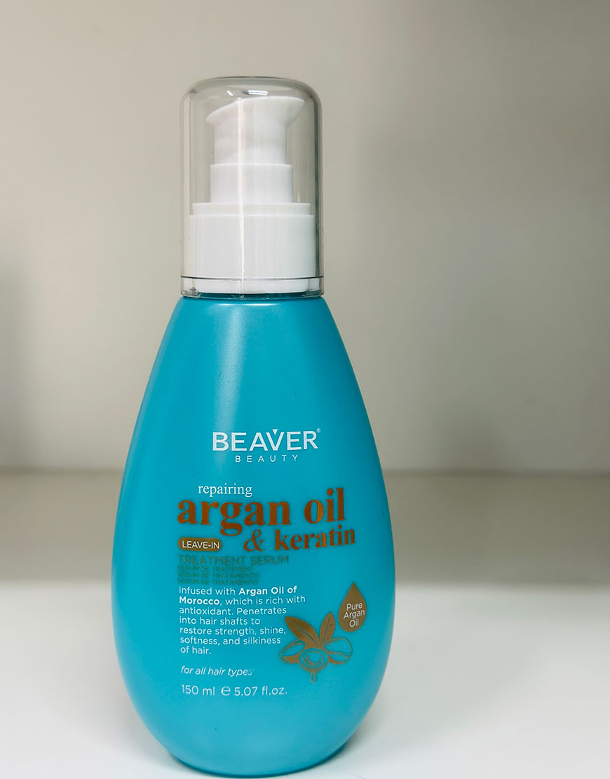 SERUM SIN ACLARADO BEAVER ARGAN Y KERATINA