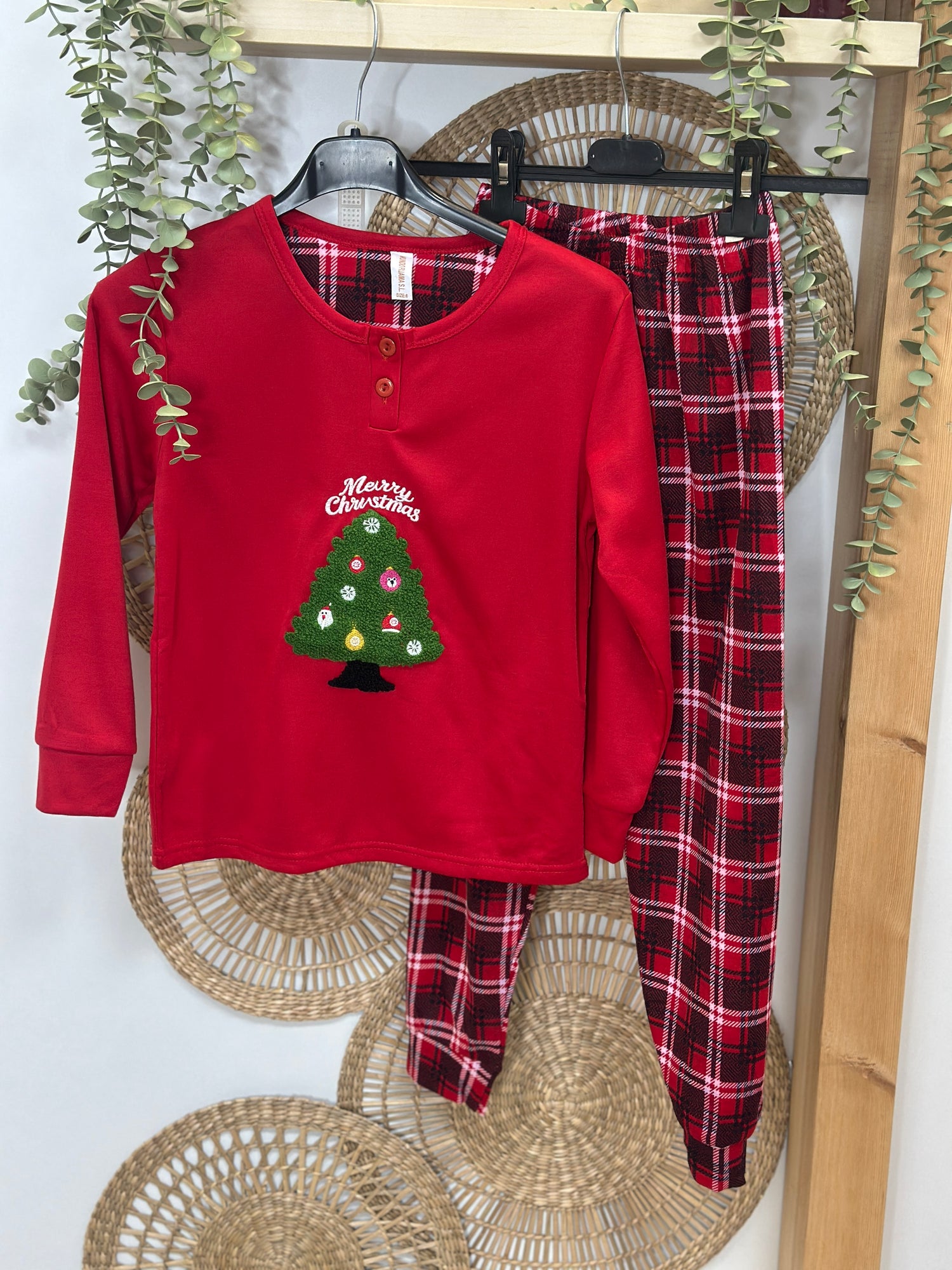 PIJAMA NAVIDAD NIÑ@S 6/16