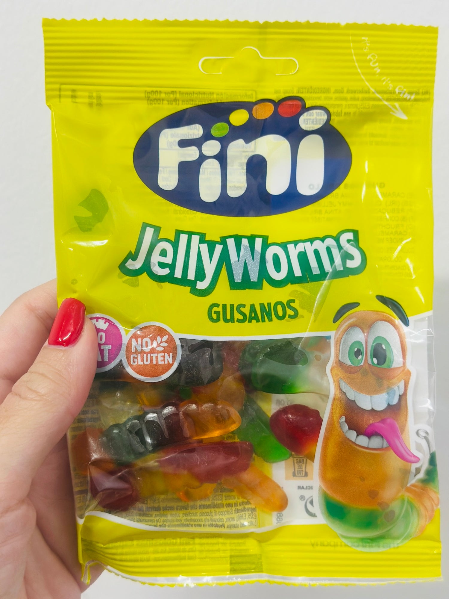 BOLSITA GUSANOS BRILLO FINI