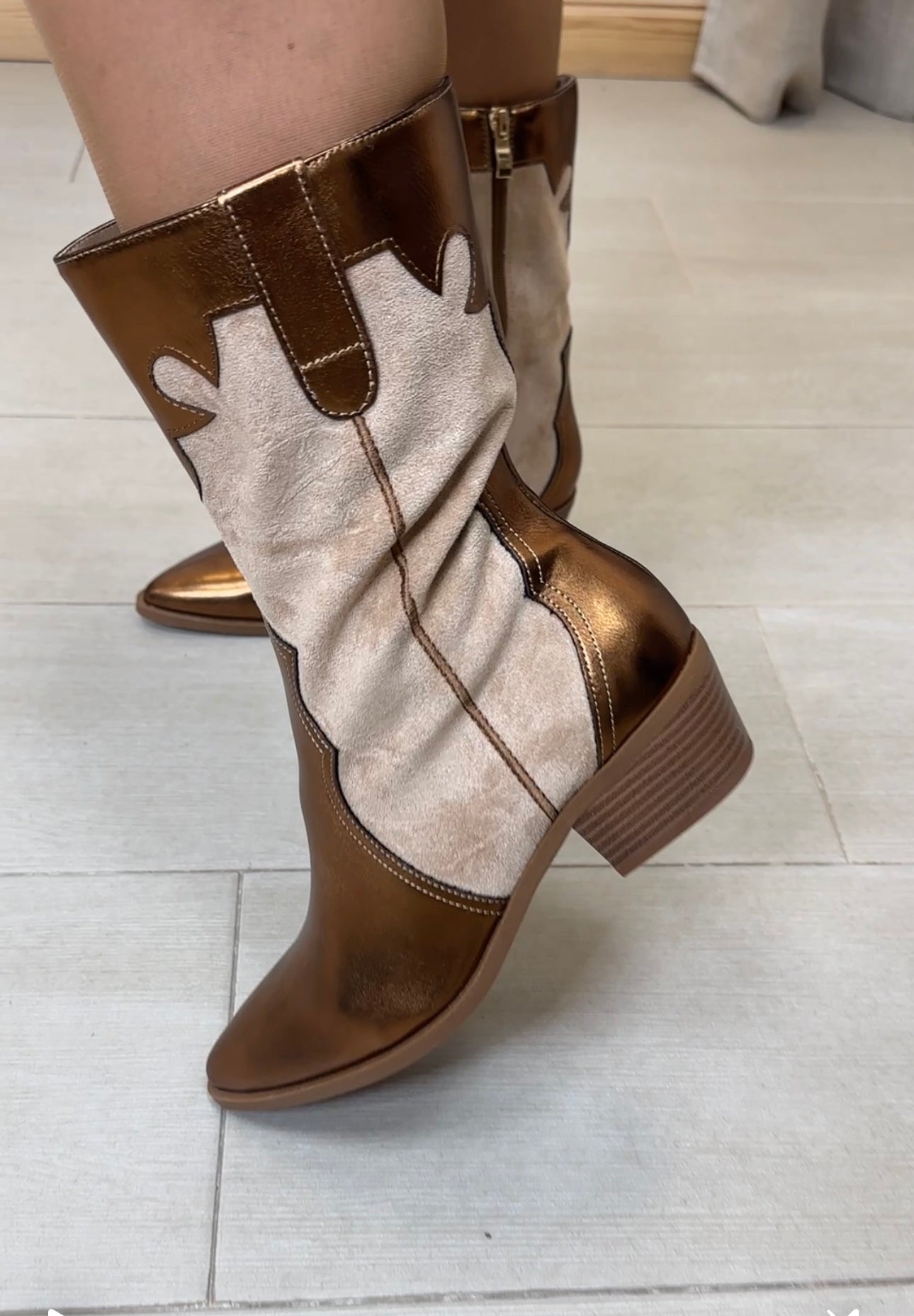 BOTA COWBOY METALIC 36/41