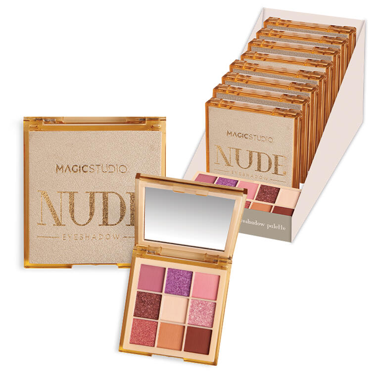 PALETA NUDE 9 SOMBRAS MAGIC STUDIO