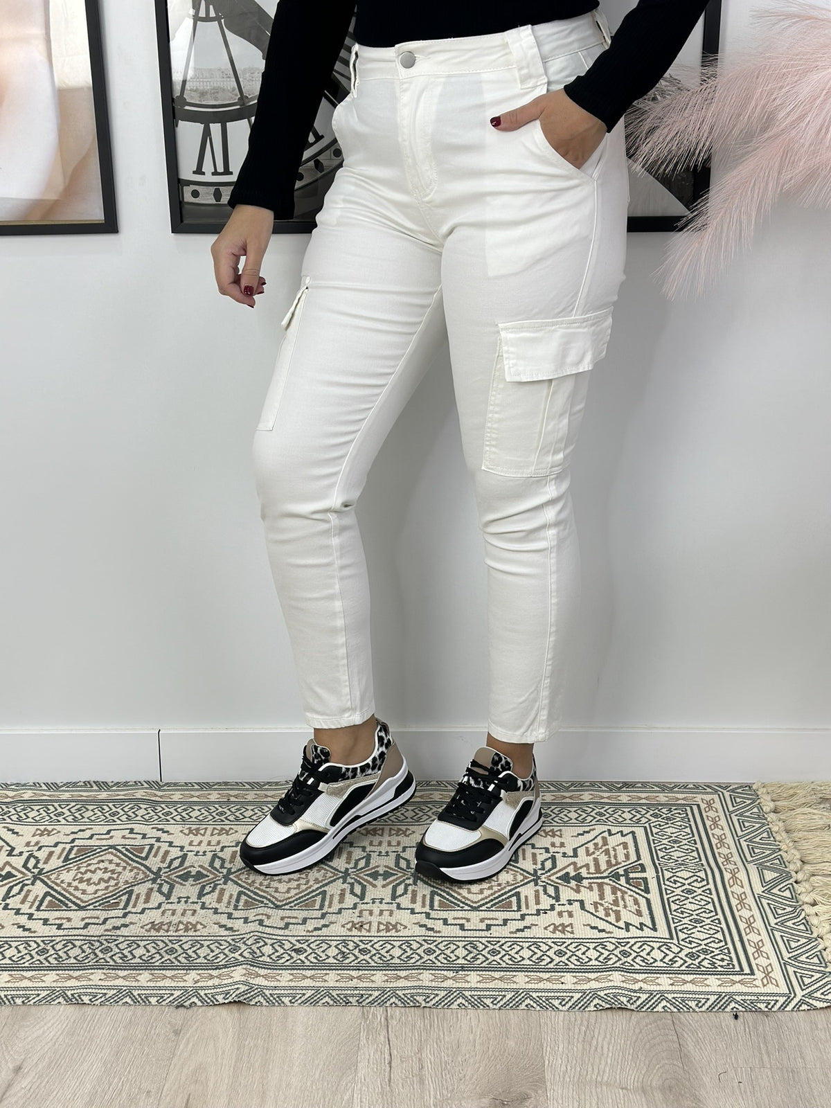 PANTALON VAQUERO CARGO