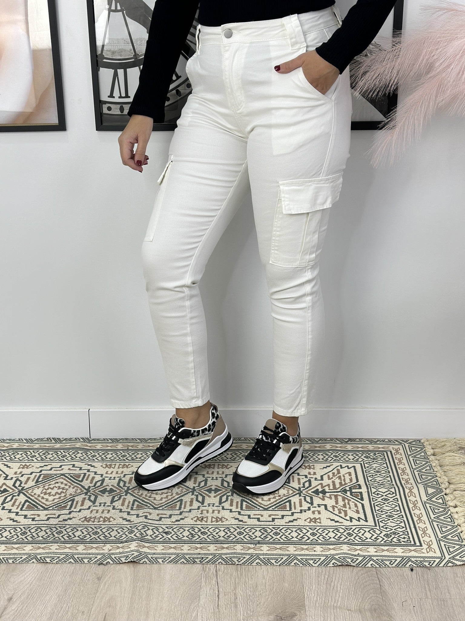 PANTALON VAQUERO CARGO