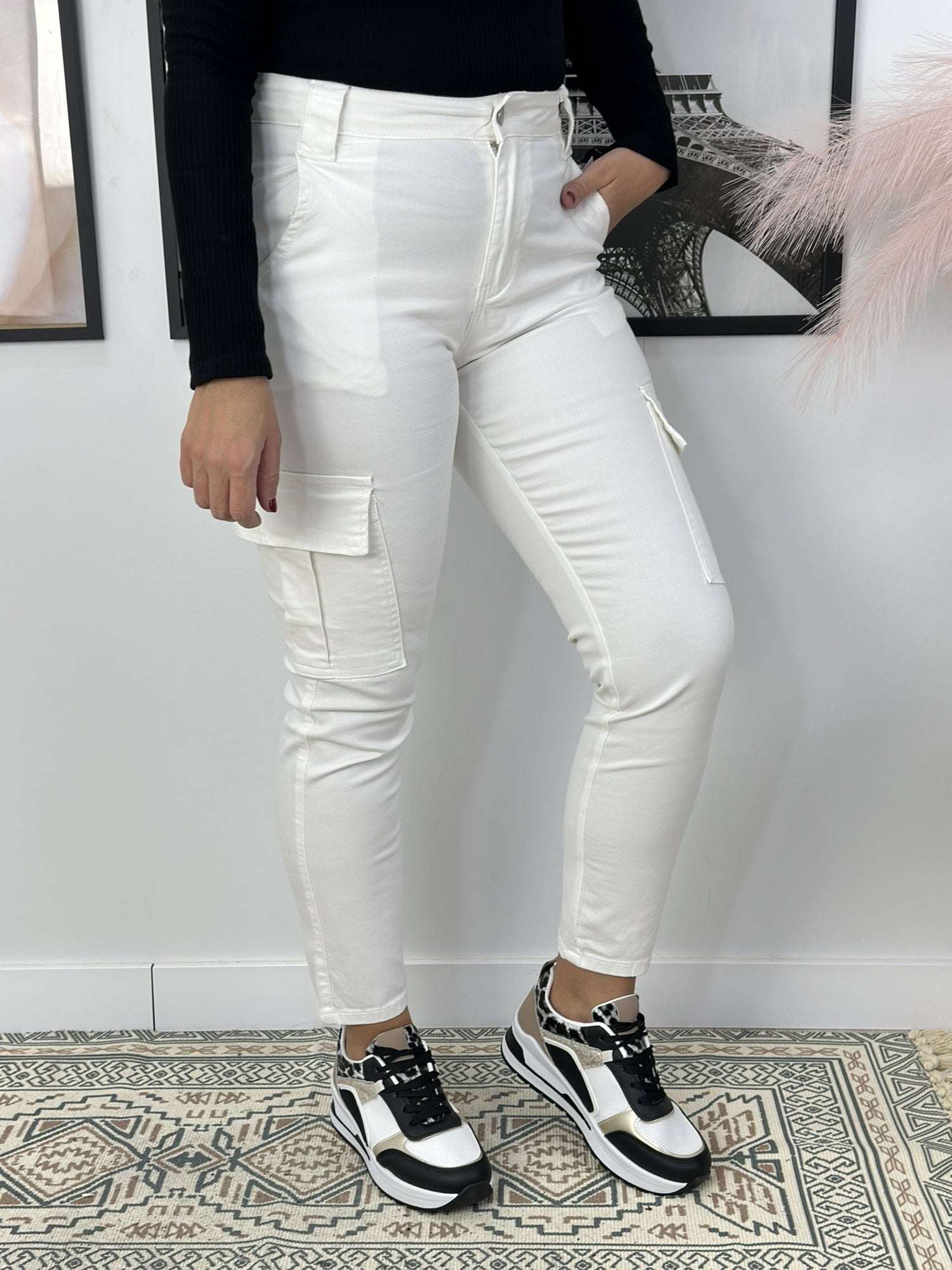 PANTALON VAQUERO CARGO