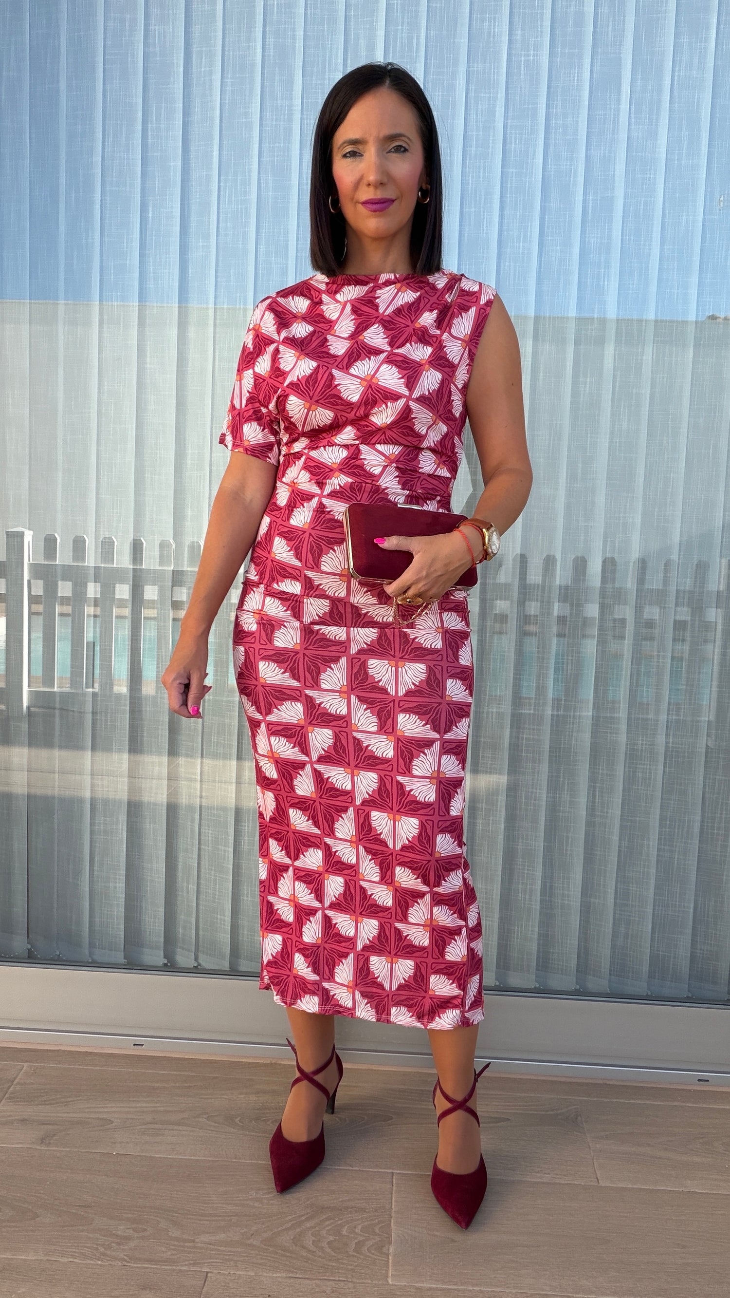 VESTIDO LYCRA ESTAMPADO