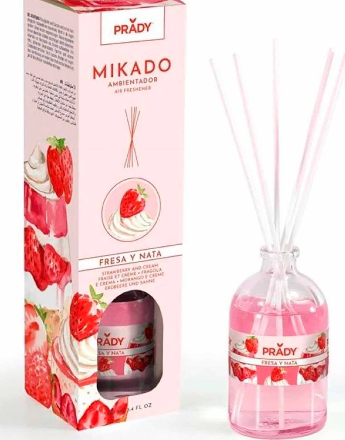 MIKADO FRESA Y NATA