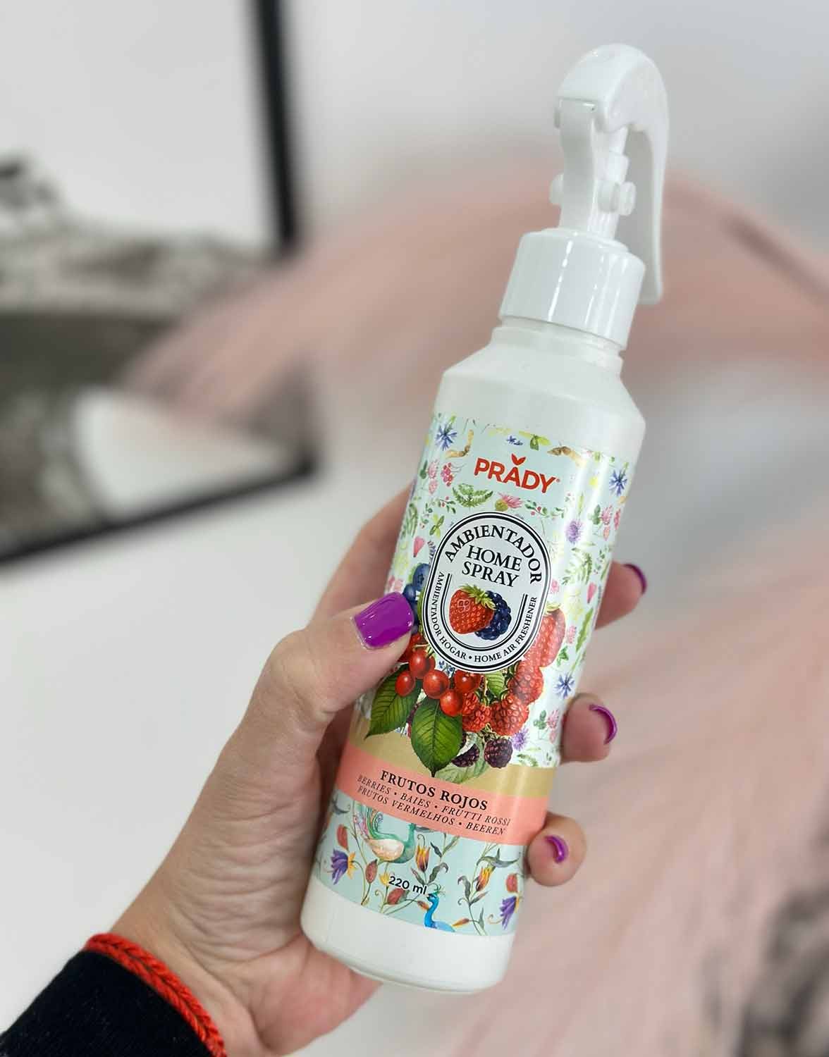 AMBIENTADOR SPRAY FRUTOS ROJOS