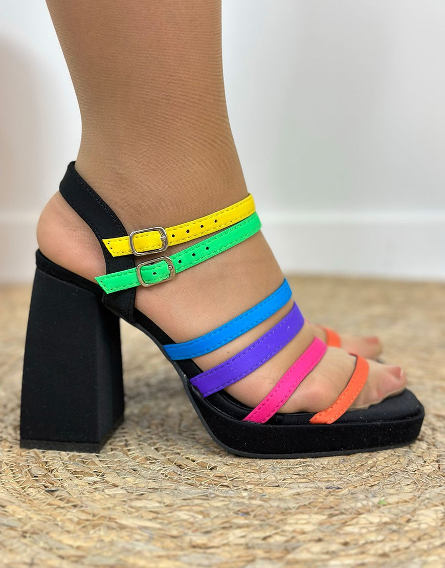 SANDALIA TACON ARCO IRIS 36/41