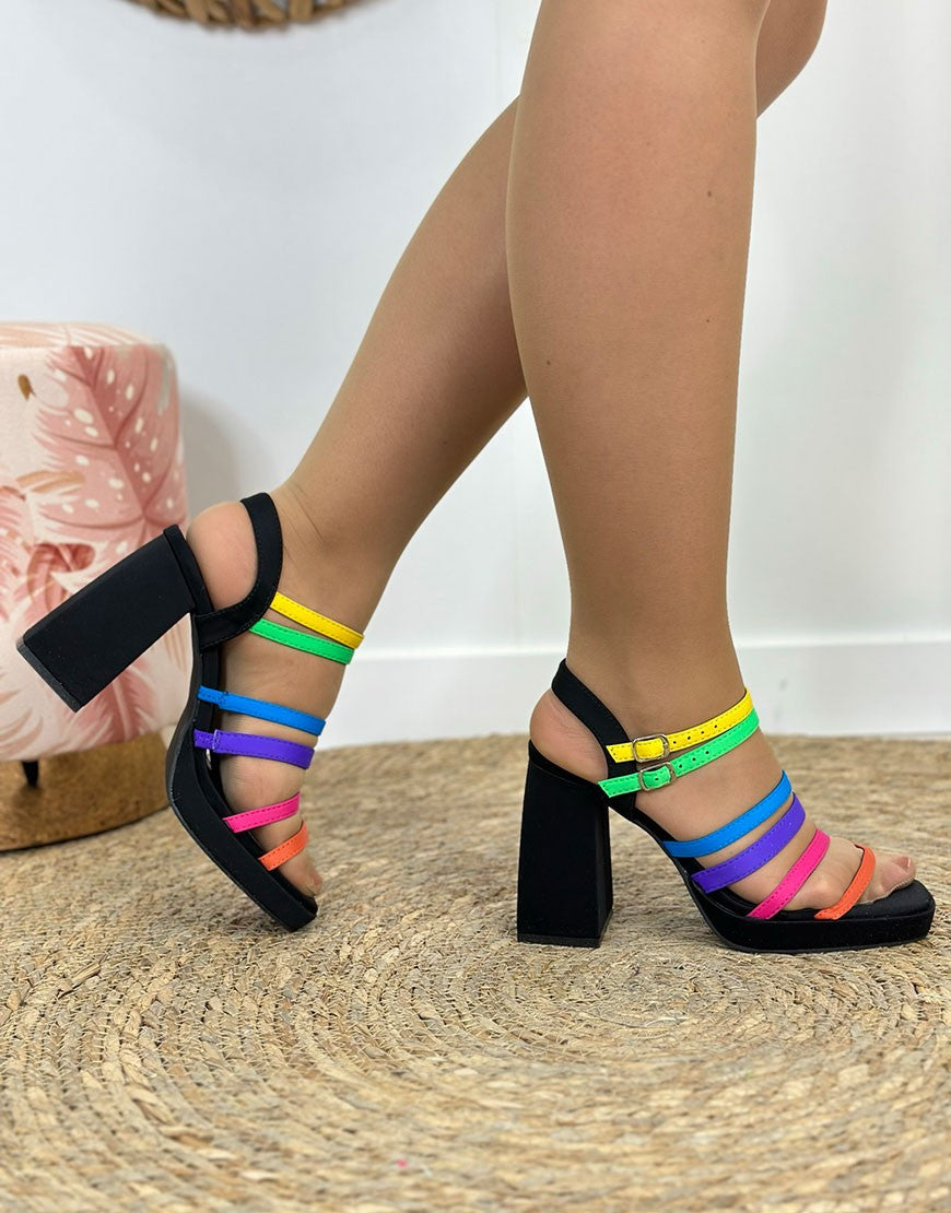 SANDALIA TACON ARCO IRIS 36/41