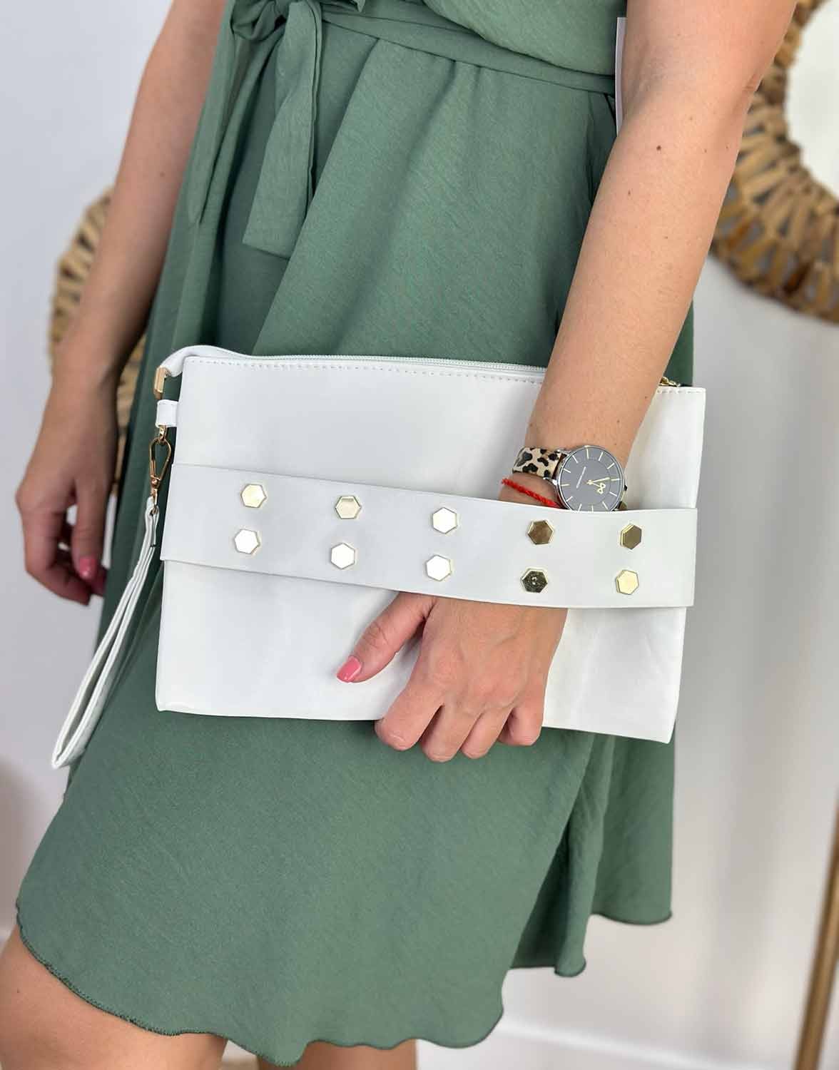 CARTERA POLIPIEL TACHUELAS