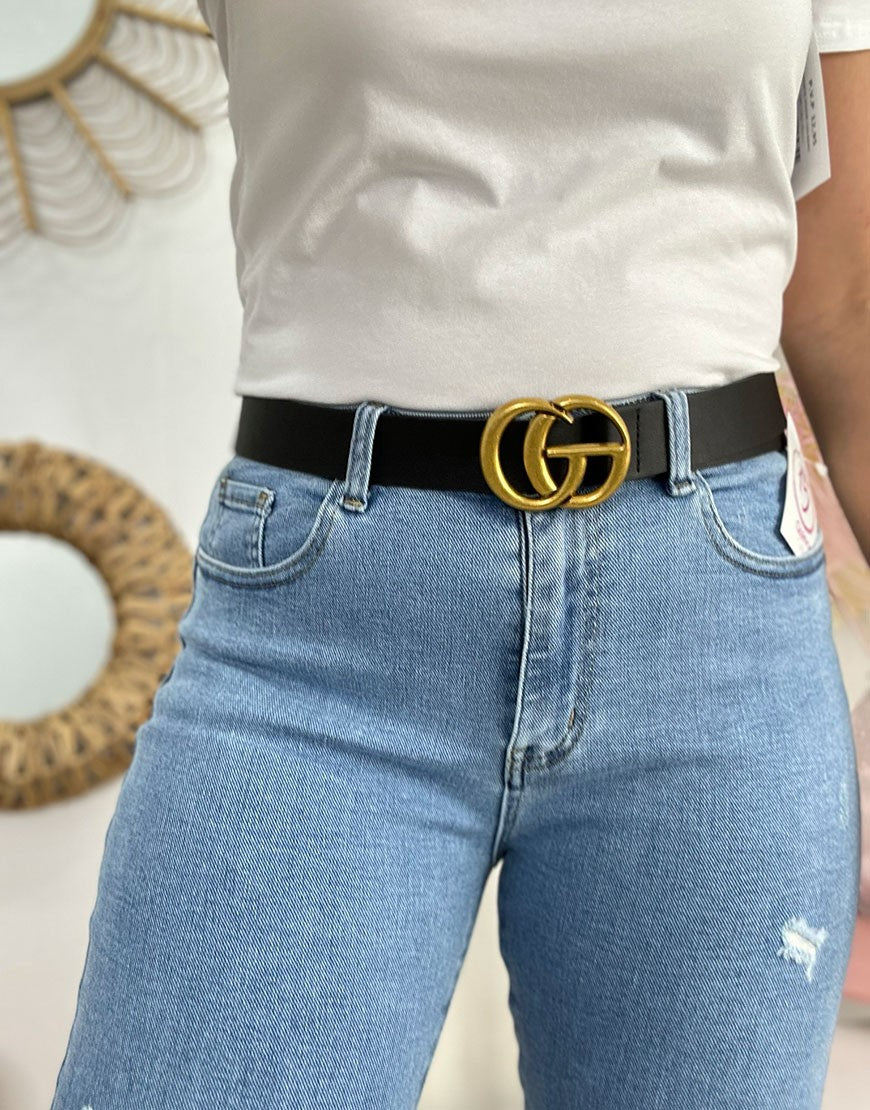 CINTURON CG ORO