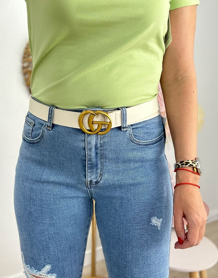 CINTURON CG ORO