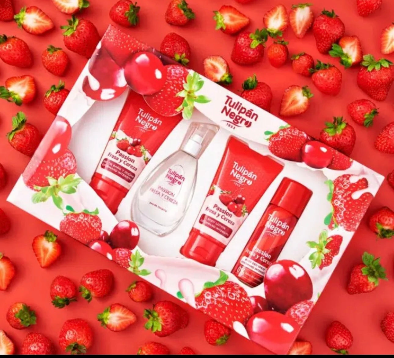 ESTUCHE PACK REGALO FRESA Y CEREZA