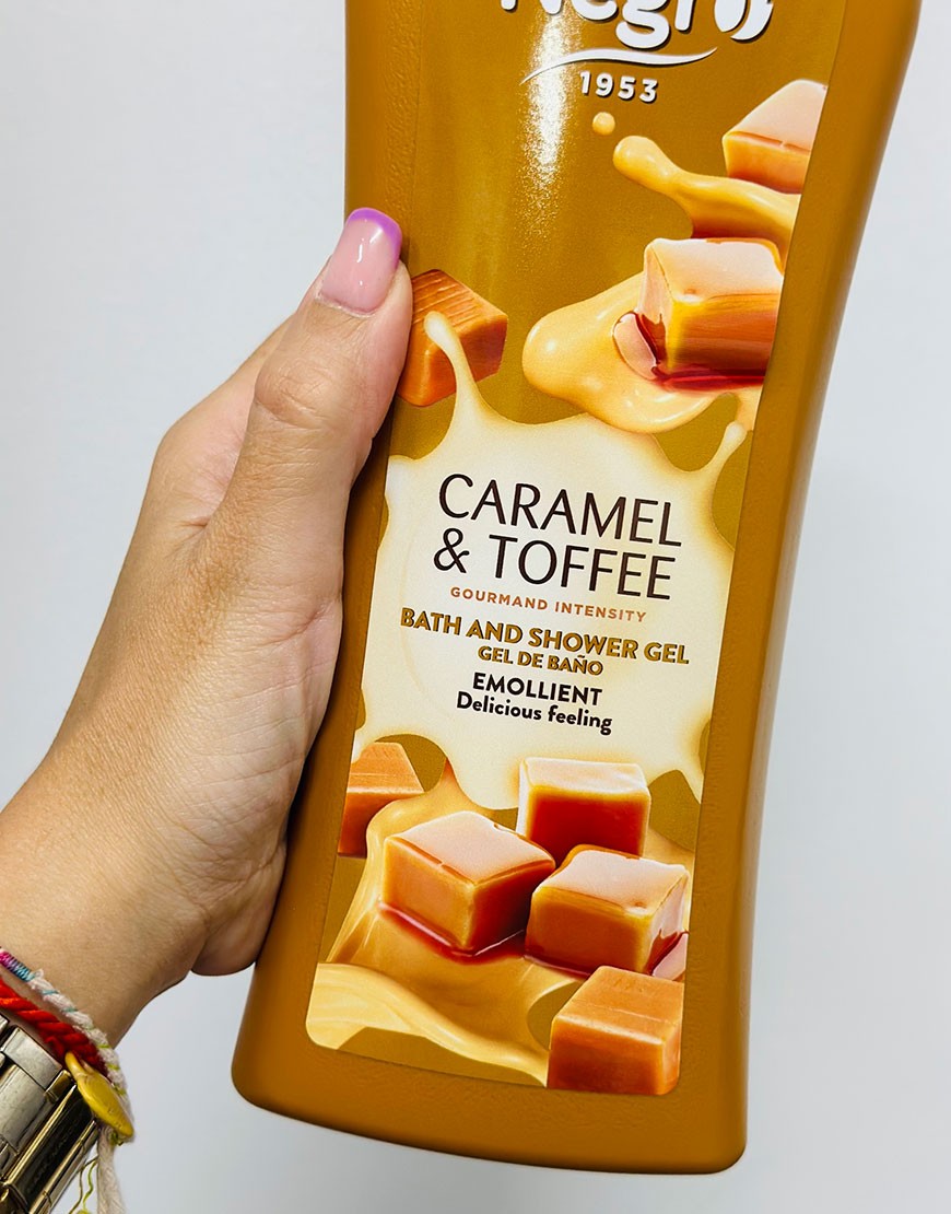 GEL CARAMELO Y TOFFEE