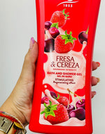 GEL FRESA Y CEREZA