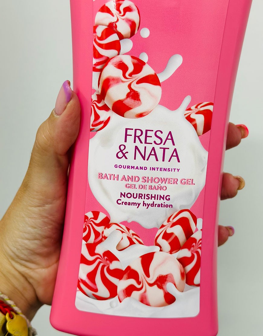 GEL FRESA Y NATA