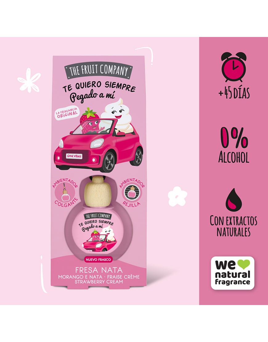 AMBIENTADOR COCHE FRESA NATA FRUIT