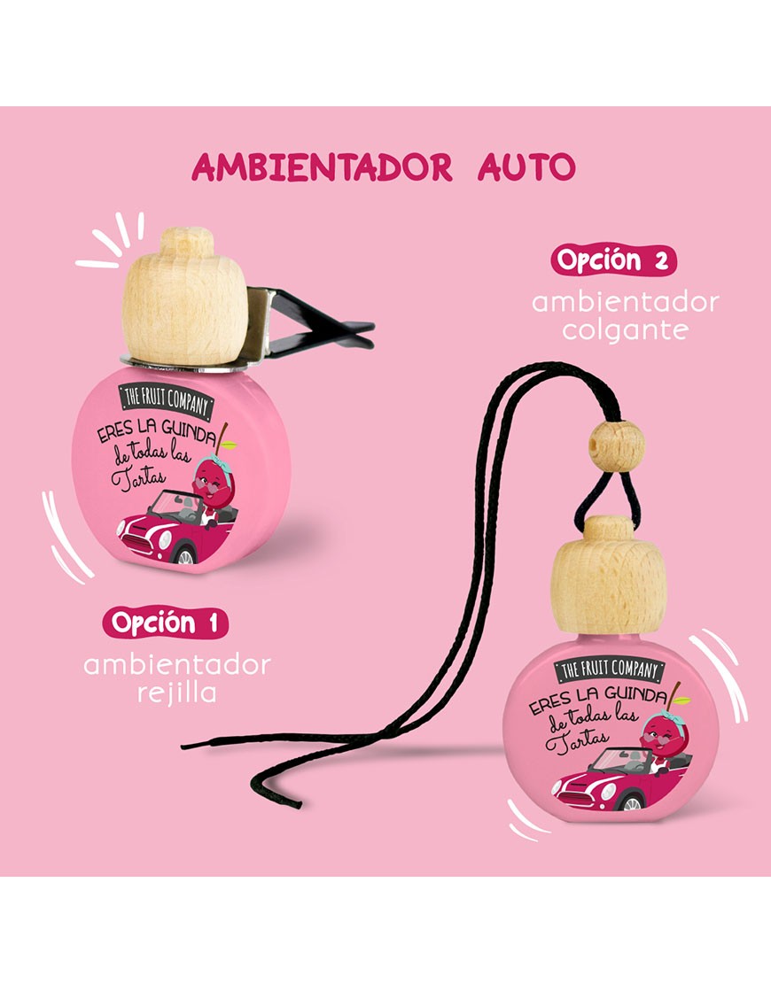 AMBIENTADOR COCHE CEREZA FRUIT