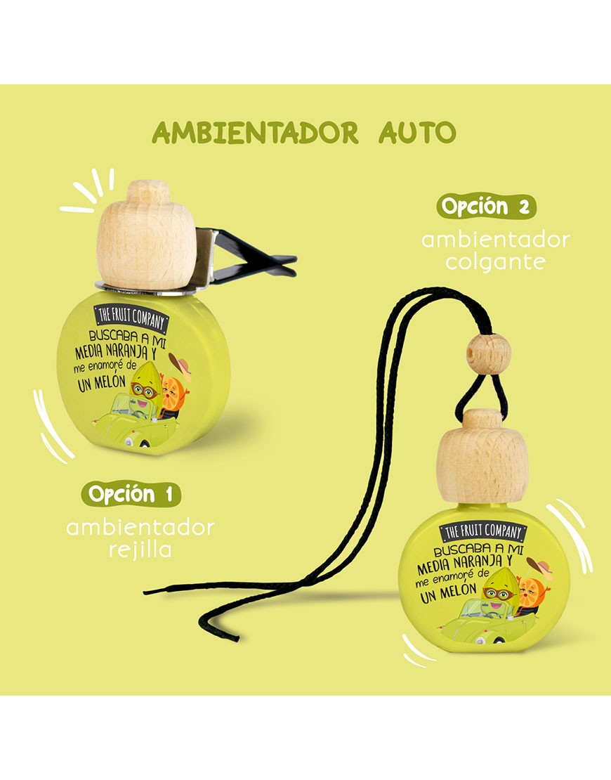 AMBIENTADOR COCHE MELON FRUIT