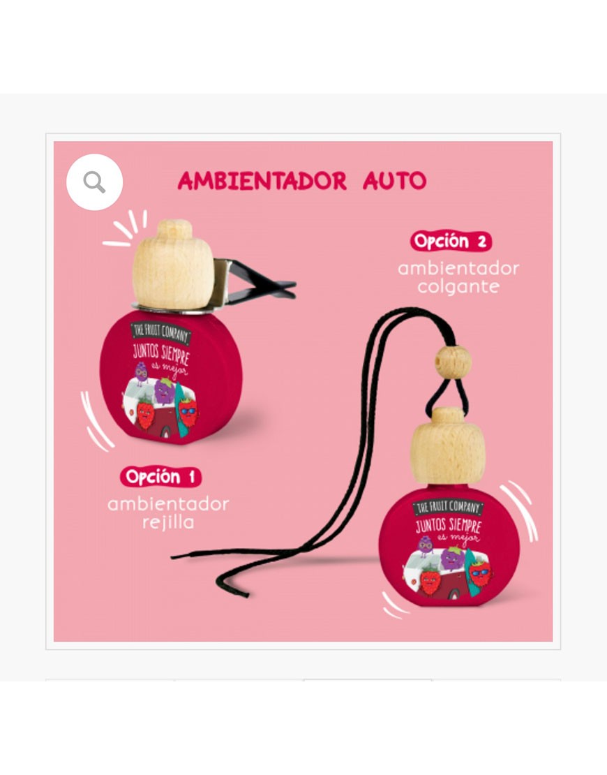 AMBIENTADOR COCHE FRUTOS FRUIT