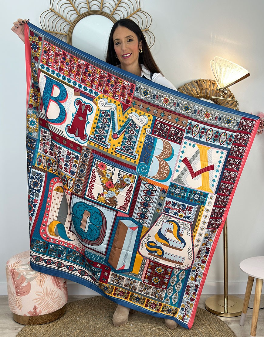 PAÑUELO SATEN BIMBA