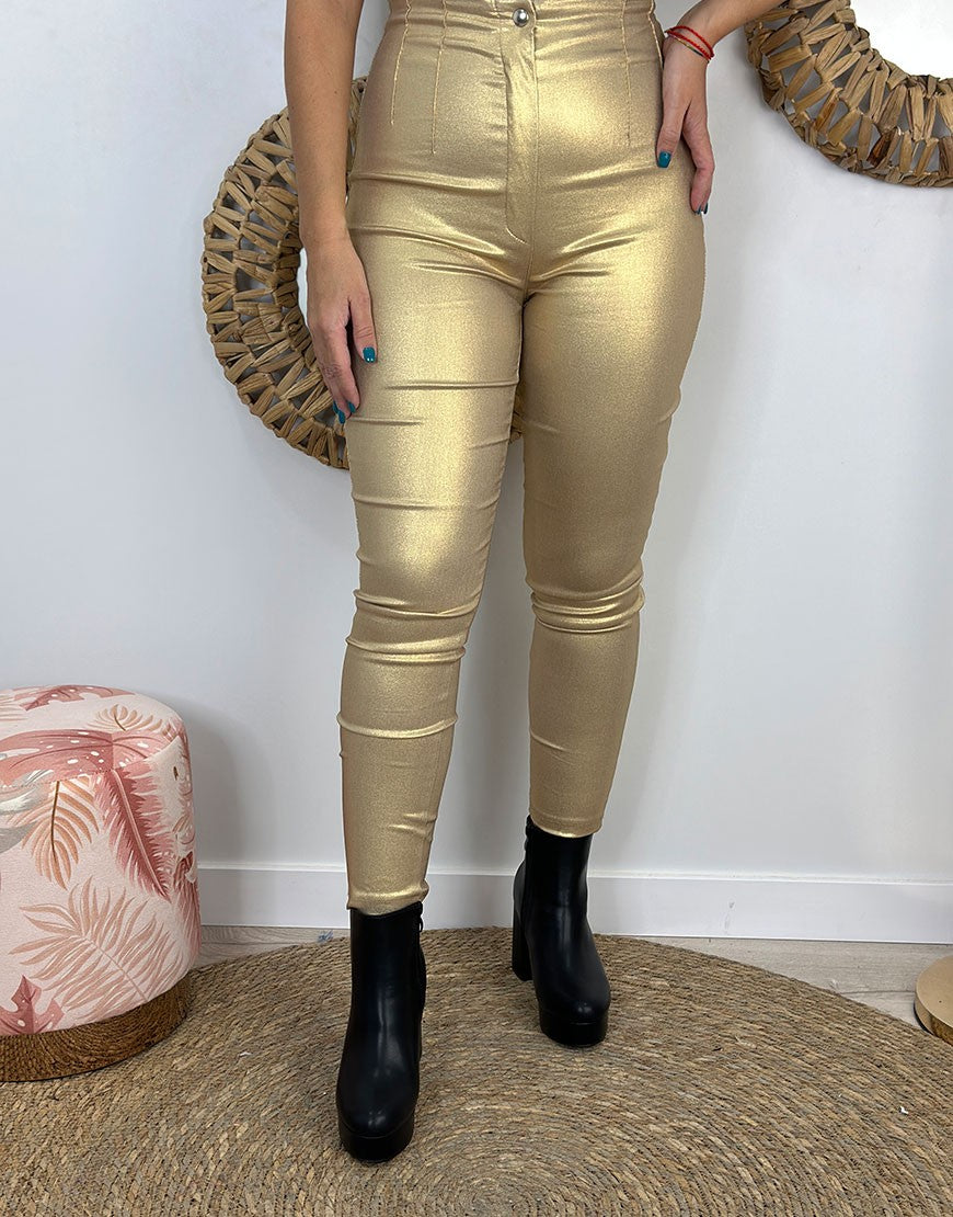 PANTALON METALIC