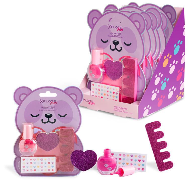 SET UÑAS PANDA XPLOTE