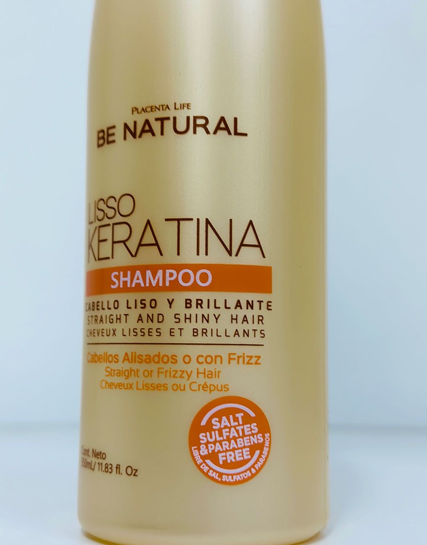 CHAMPU NATURAL KERATINA 350ML