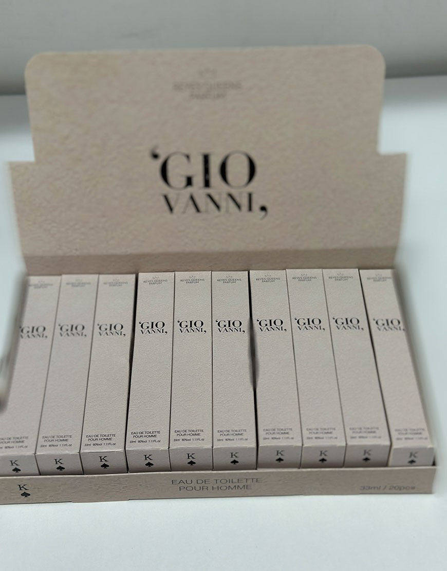 CAJA 20 MINI PERFUME GIOVANNI
