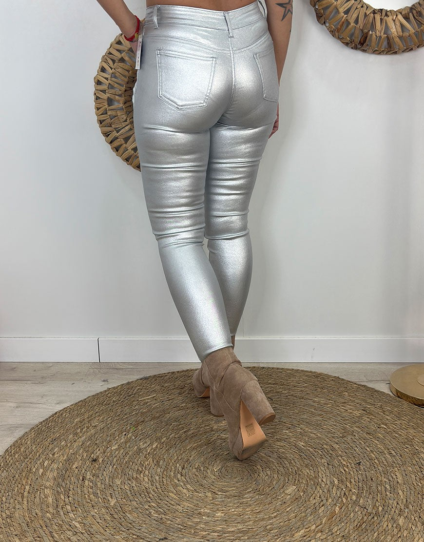 PANTALON ELASTICO PLATA
