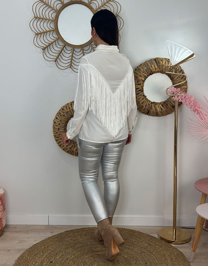 PANTALON ELASTICO PLATA