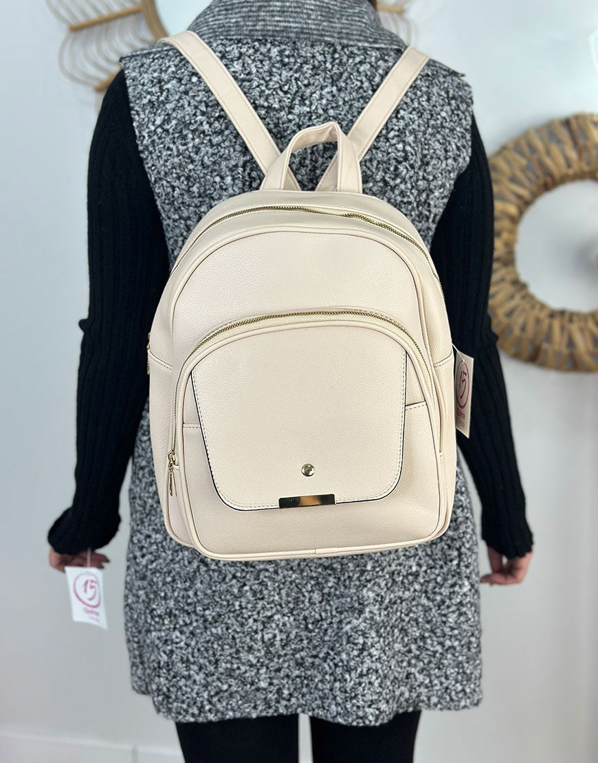 MOCHILA POLIPIEL SOLAPA
