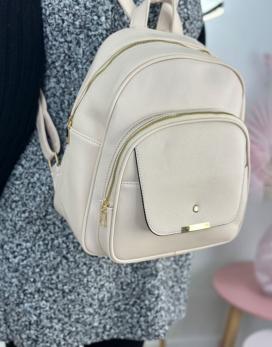 MOCHILA POLIPIEL SOLAPA