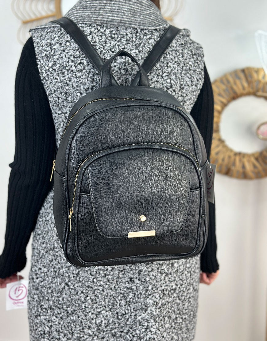 MOCHILA POLIPIEL SOLAPA