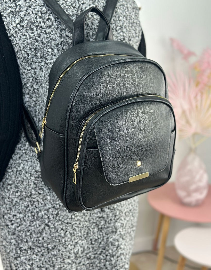 MOCHILA POLIPIEL SOLAPA