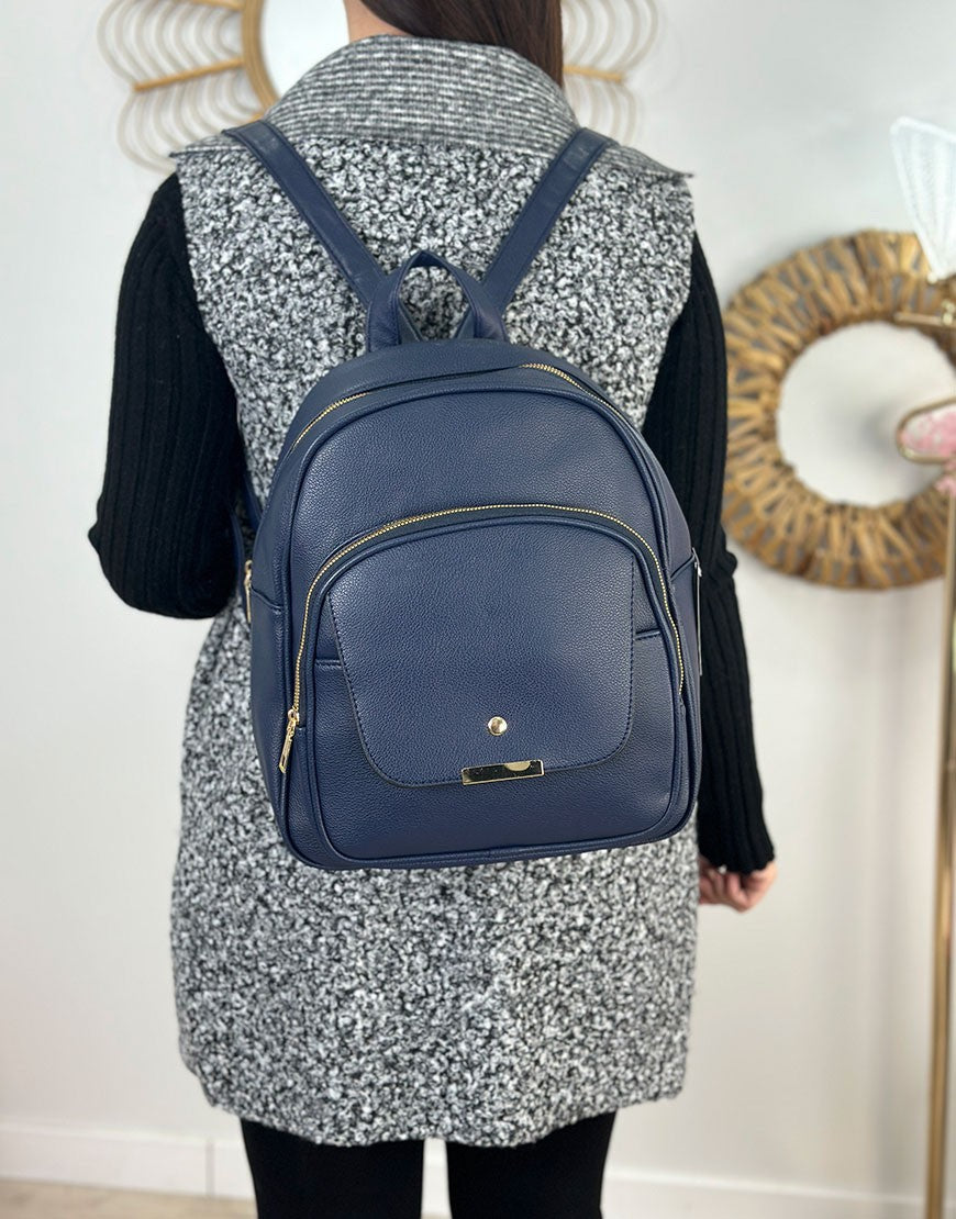 MOCHILA POLIPIEL SOLAPA